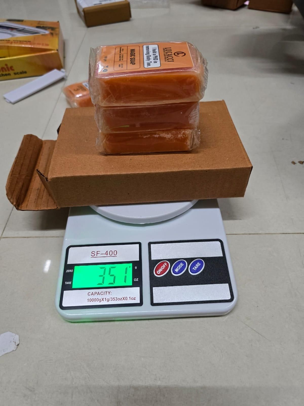 Lucacci Soaps Sandalwood & Saffron Magic Soaps For Bath Paraben Free 100g